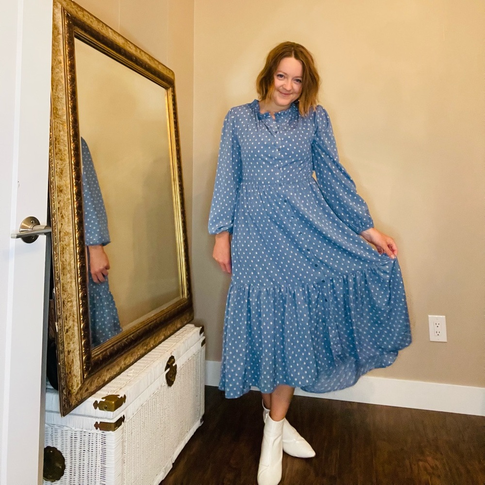 Long Sleeve Printed Dress LIKE NEW

Size: Small

Brand: Kori